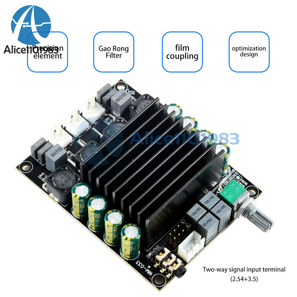 TDA7498 High-power HIFI Two-channel Power Amplifier Board 2X100W