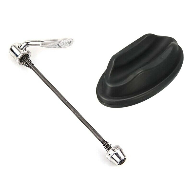 Bike Front Wheel Riser Block and  Release Rear Wheel Skewer for Indoor Bike Z9L2