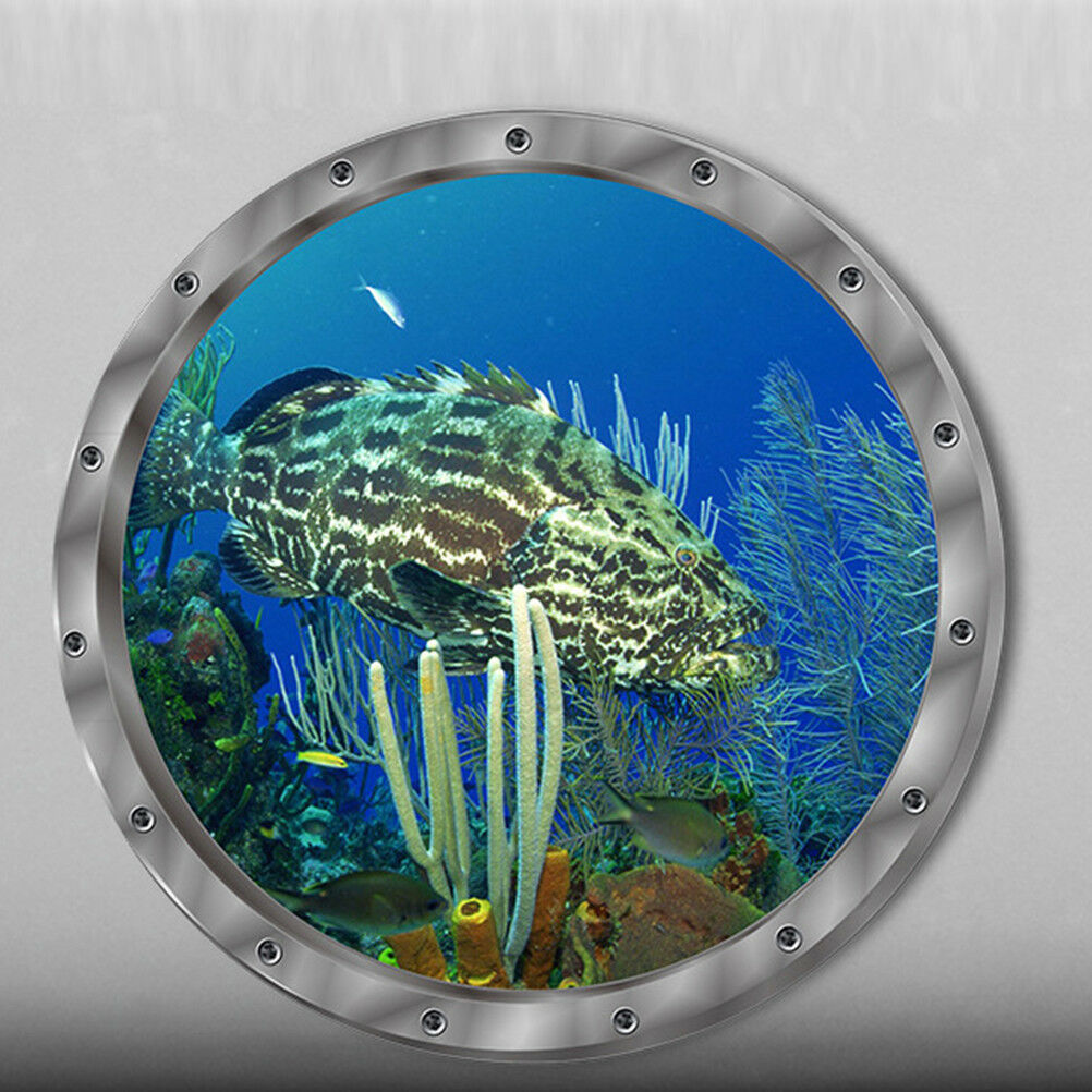 Clownfish Wall Stickers Waterproof  Decals Vinyl Mural Room Dec.l8