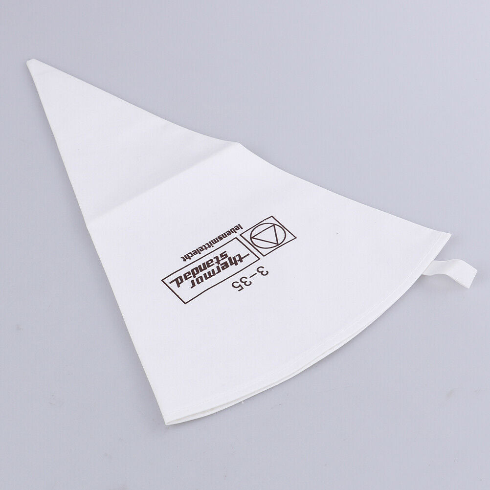 35cm Pastry Bag Cookie Icing Piping Bag Re-useable Cotton Cloth Pastry Ti.l8