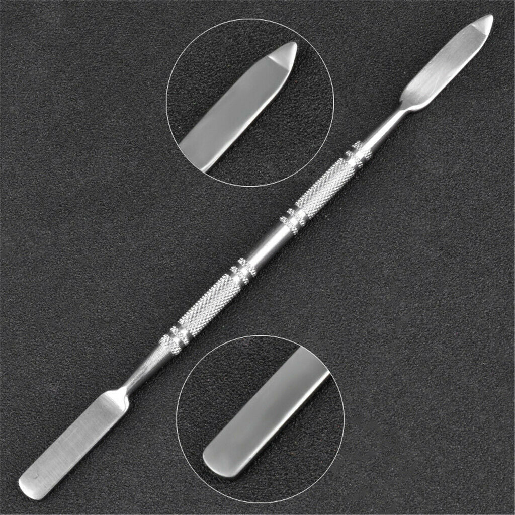 High quality cosmetic spatula double spatula ointment spatula cuticle pusher