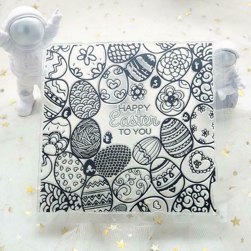 Happy Easter to You Silicone Clear Seal Stamp DIY Scrapbooking Embossing Photo