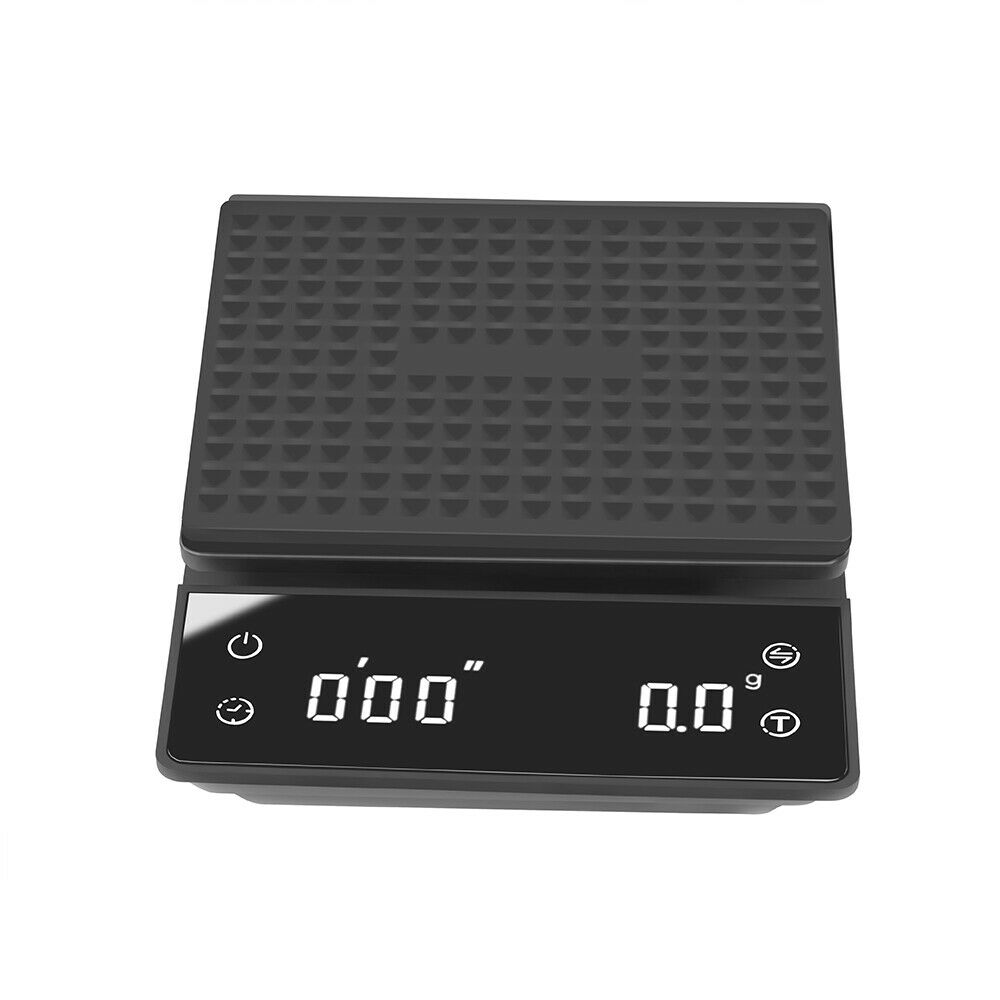 LED Digital Coffee Scale With Timer Tare 3KG 0.1g High Precision Kitchen Scale