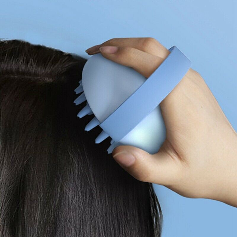 4 Pcs Head Body Scalp Massage Brush Detachable Hair Washing Comb Body ShowerG7P7