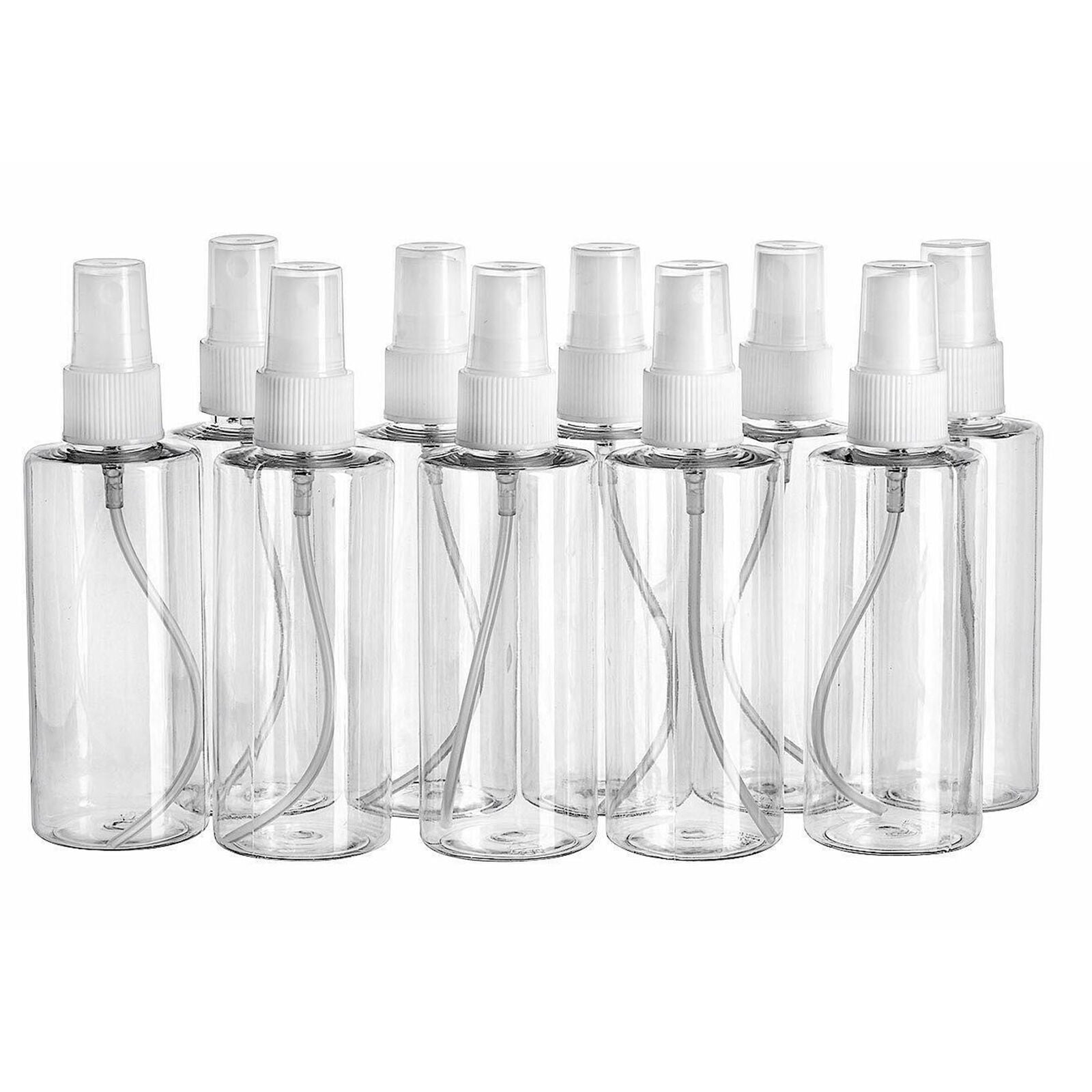 10-100ml Clear Travel Transparent Plastic Perfume Empty Spray Bottle