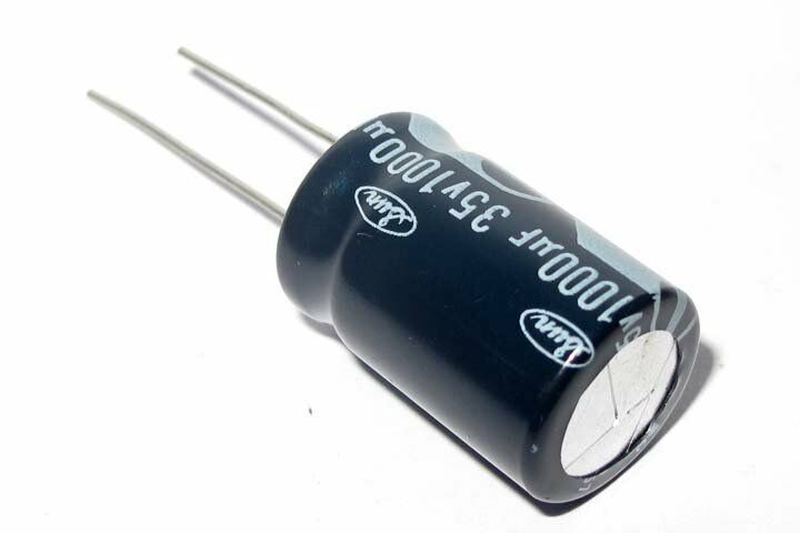 10pcs - SUN 1000uF(1000µF) 35V CE-W Radial Electrolytic Capacitor