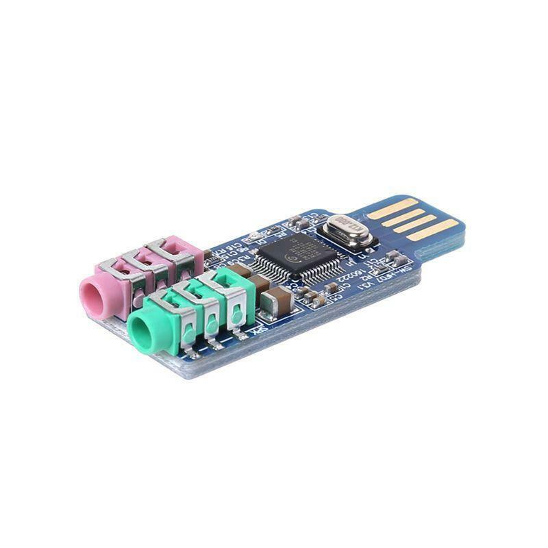 CM108 USB Drive Free Sound Card Laptop Computer External Sound Card Module