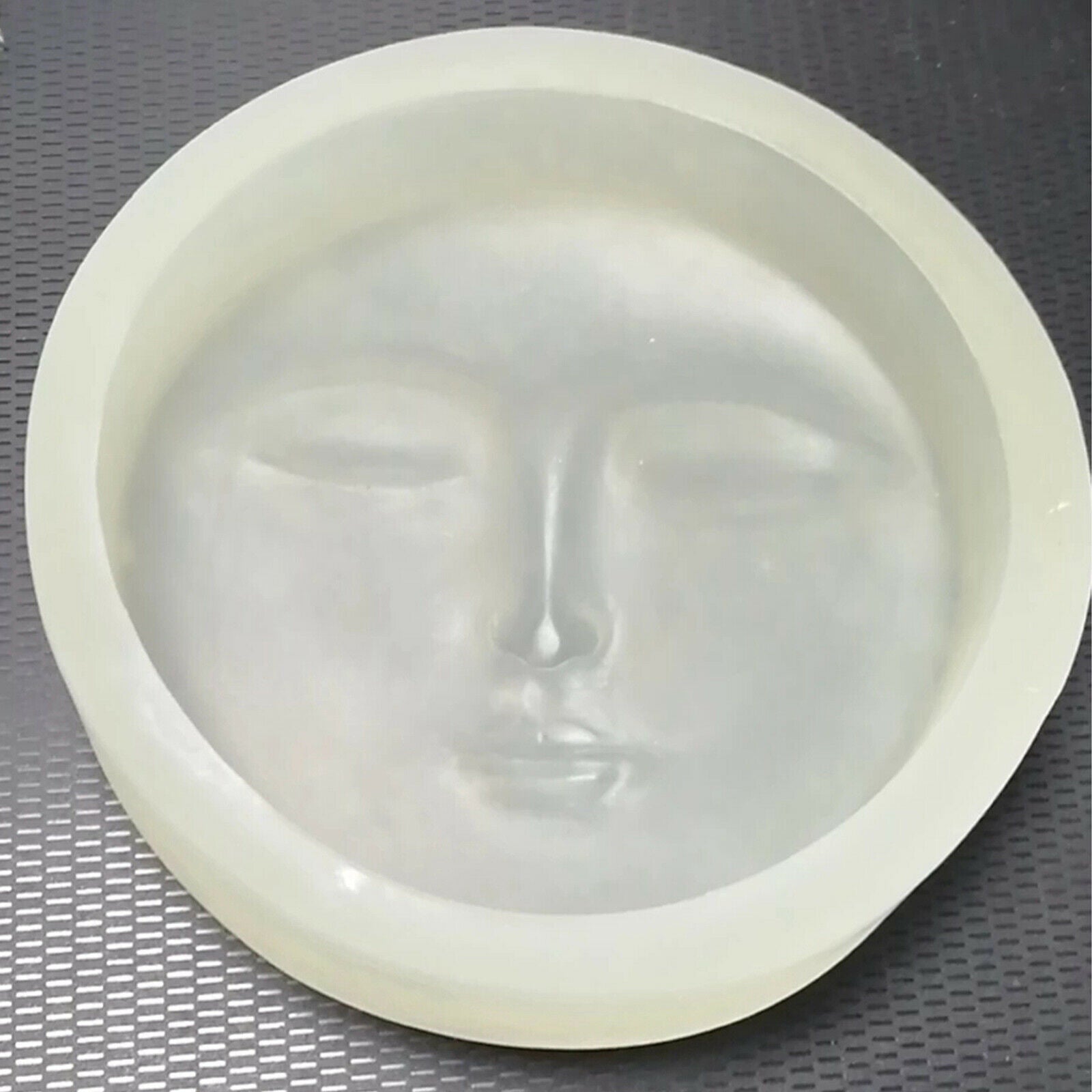 Human Face Candle Silicone Molds Casting Candle Making Wax Mold