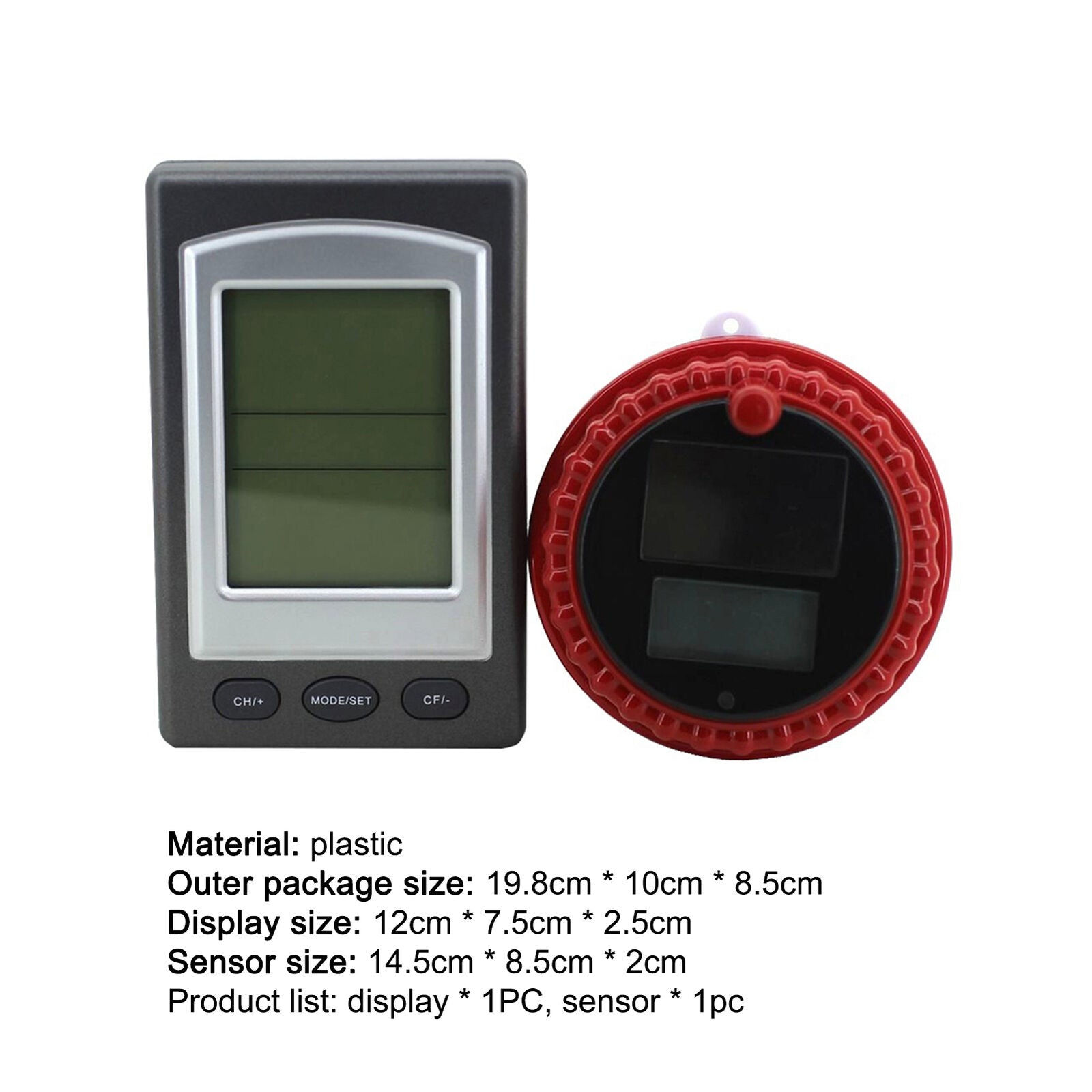 Thermometer Solar Long Life Span Plastic Fashion for Hot Tubs