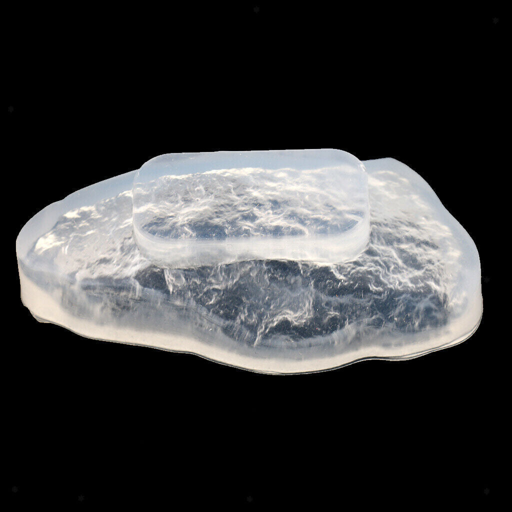 DIY Stone Crystal Ornament Silicone Pendant Jewelry Making Mold