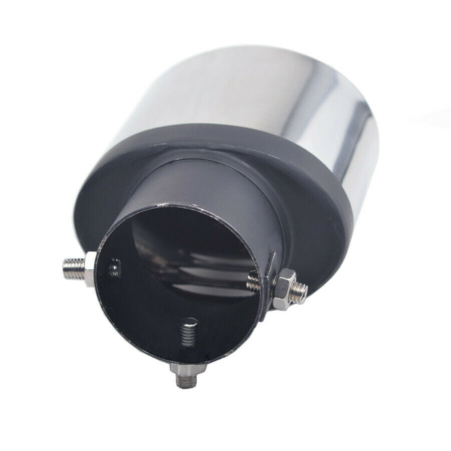 1* Car Universal Exhaust Pipe Tail Muffler Tip Stainless Steel plating process