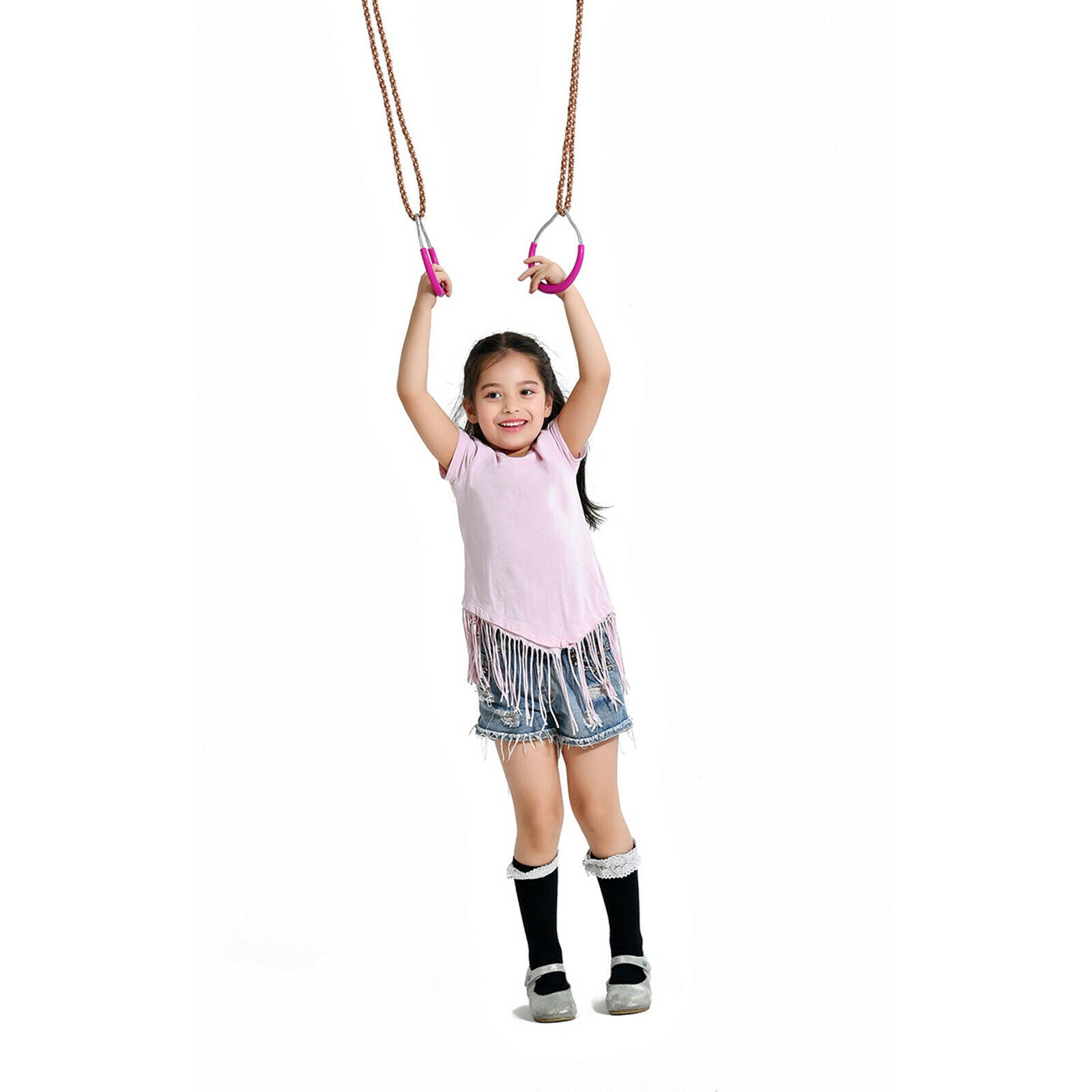 Gym Rings Pull Up Outdoor Swing Rings Monkey Ring Yoga Rings Workout Set