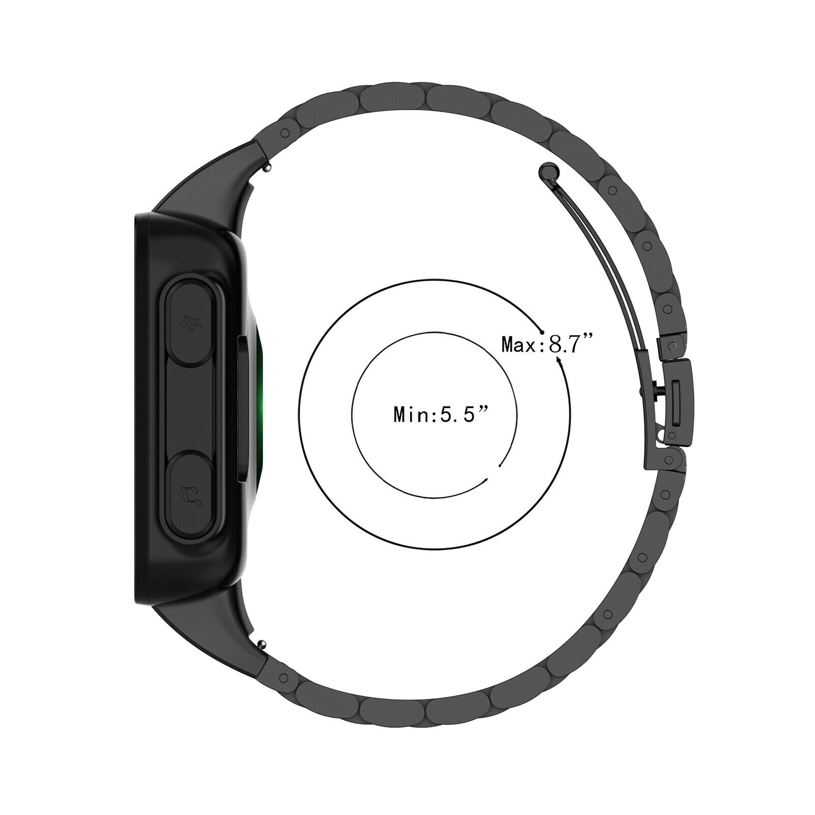 The replacement strap fits the Garmin Forerunner 30 35 35J Champagne