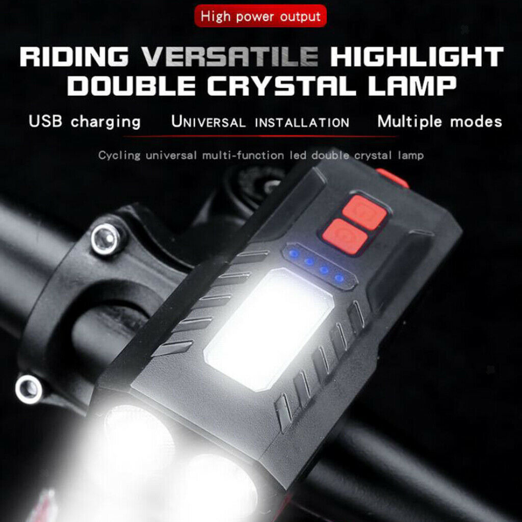 800LM Bike Light Rainproof Indicator Display MTB Cycle Front Lamp Headlight