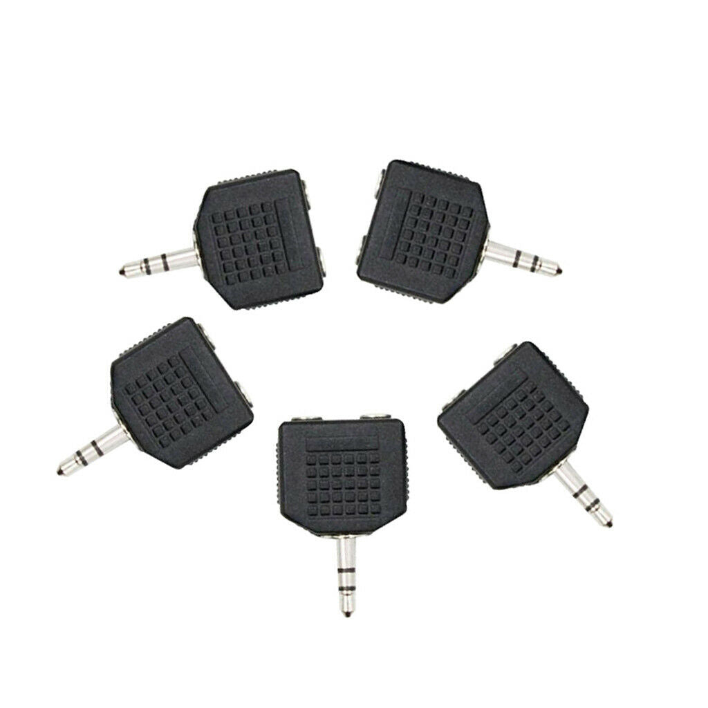 5 Pieces F-41 Audio Output Connector 3.5mm to 3.5mm Audio   Plug