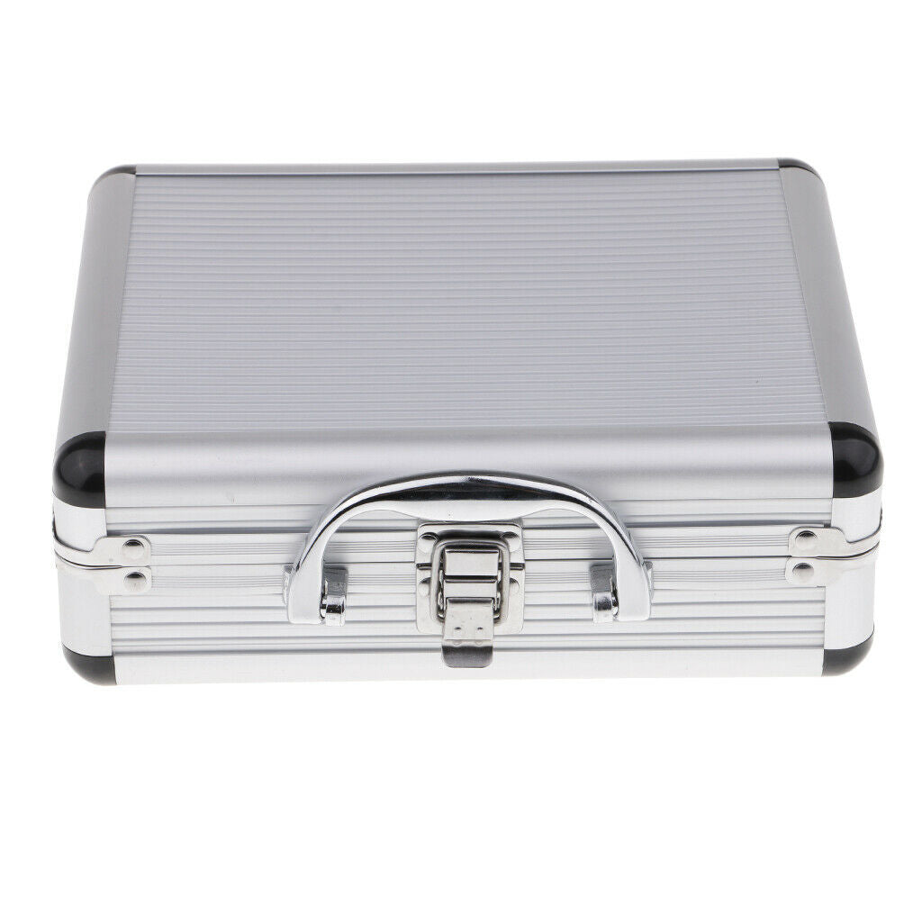 Tattoo Carrying Case Storage Machine Tools Lock Padded Box Organizer