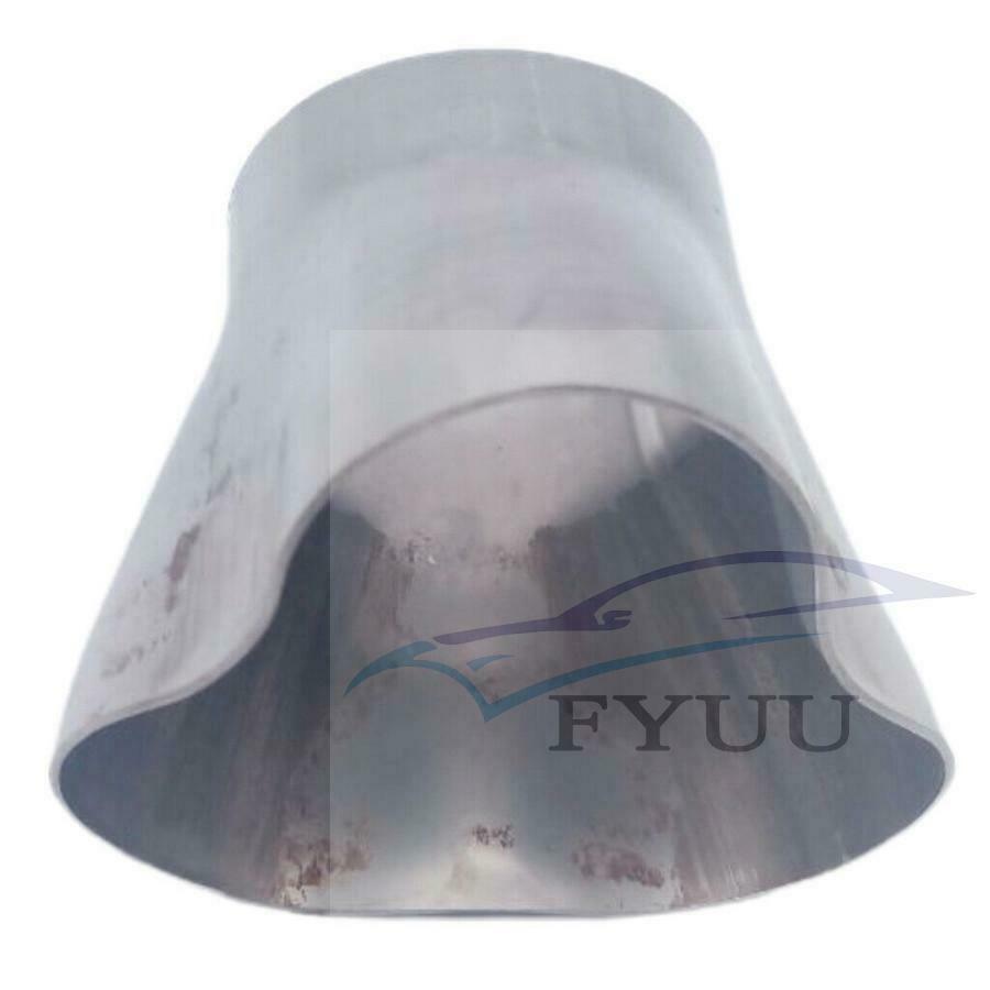 1 x 1-3/4"-3 into 1 Exhaust Header Collector Stainless Steel (45mm-60mm)