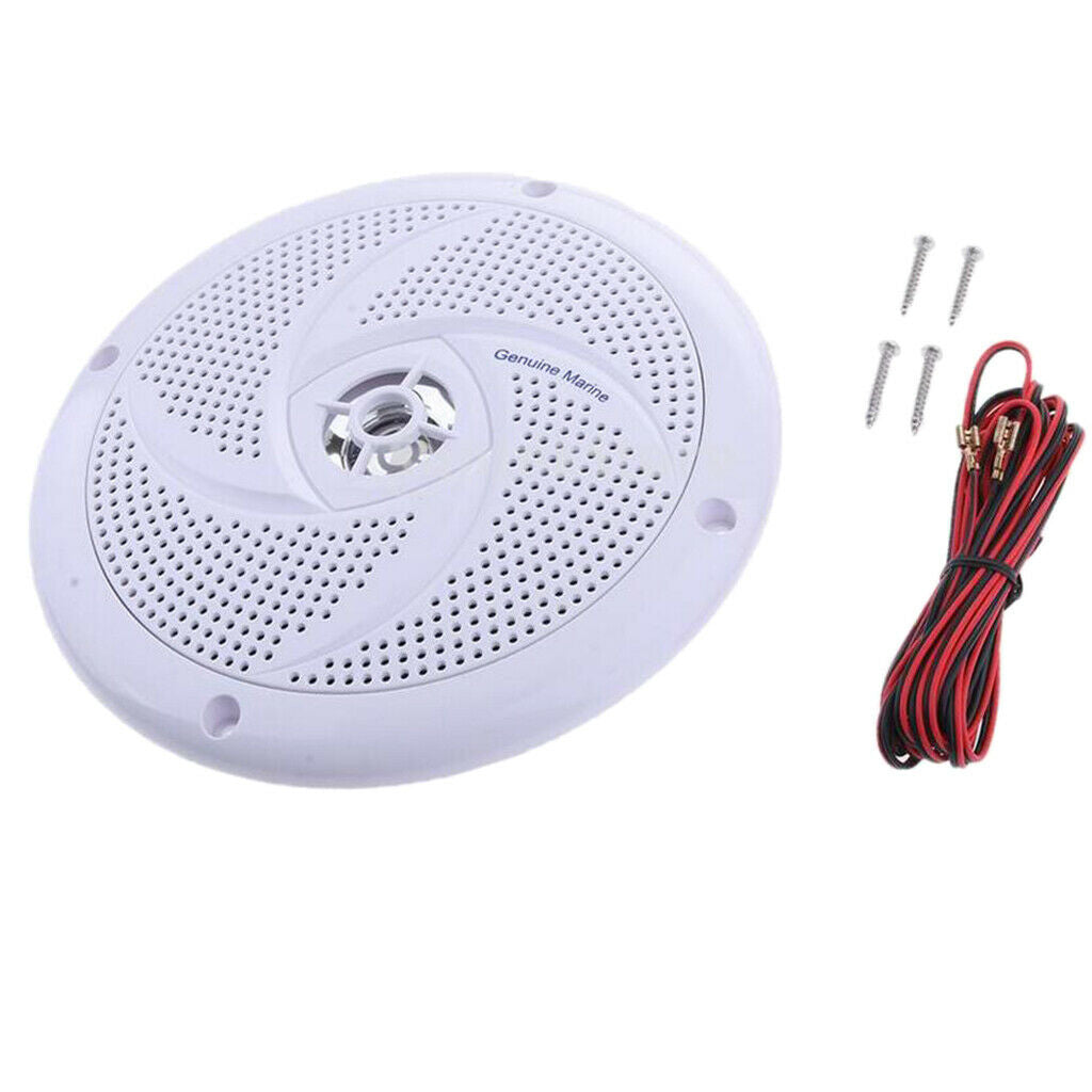White Waterproof Marine Speakers Boat Sound System For Marine RV