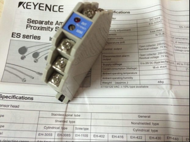 1Pcs 100% new KEYENCE Kean Pro proximity controller ES-32DC