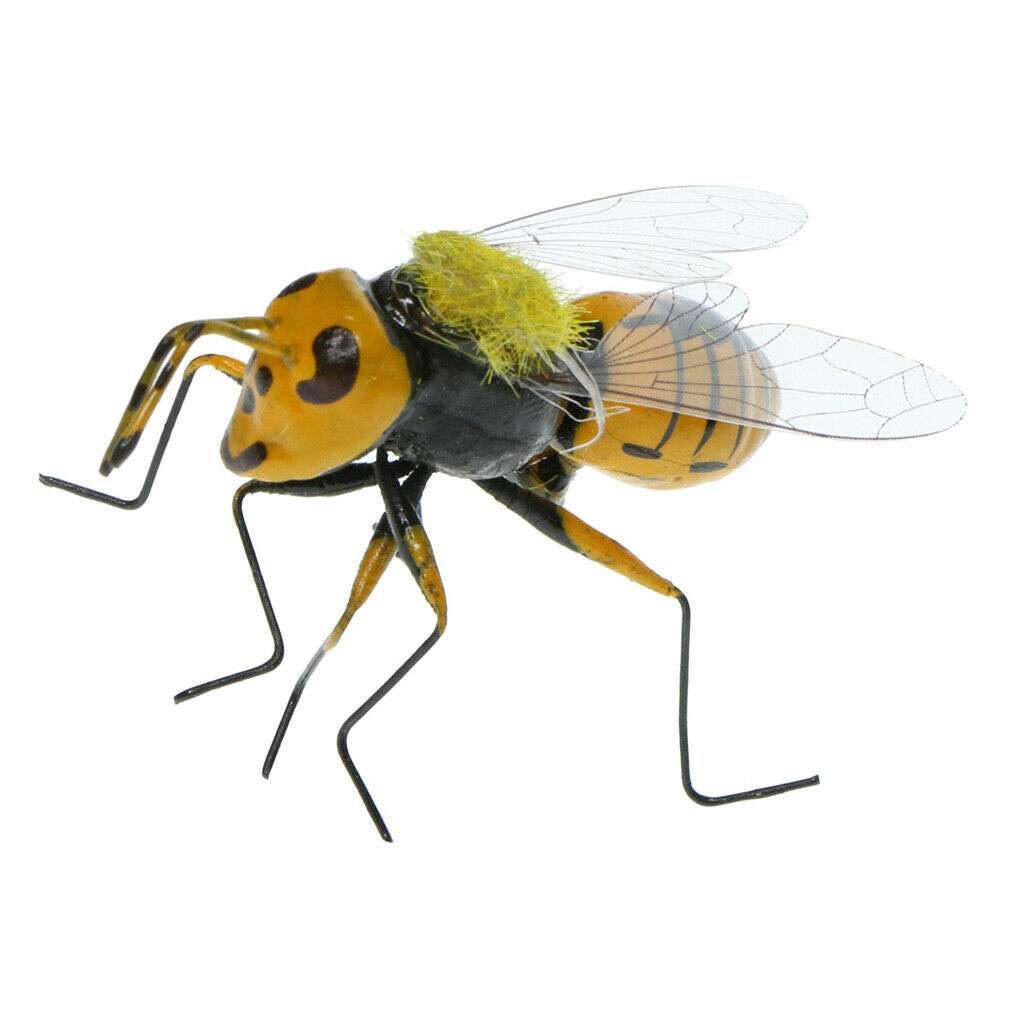 20x Vivid Insect Bee Imitation Animal Fridge Magnet Outdoor Lawn Tree Decor