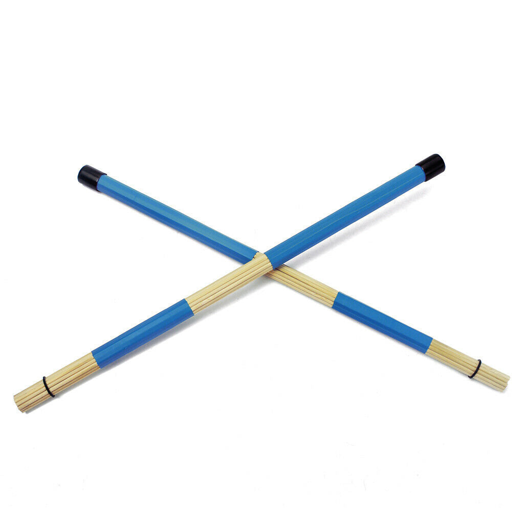 1 Pair Of Brushes For, Sticks With Bamboo For Pieces Of Music