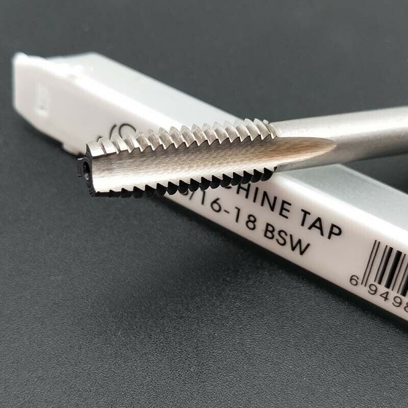 T5/16-18BSW BSW tap UNC British US made Right Hand taper Straight Flute Tap HSS