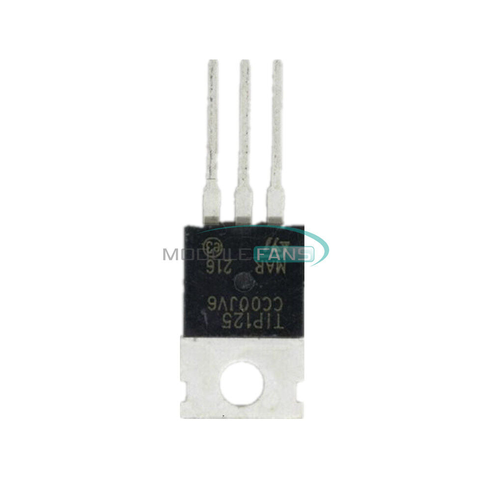 10PCS TIP125 Transistor PNP 60V 5A darlington TRTIP125