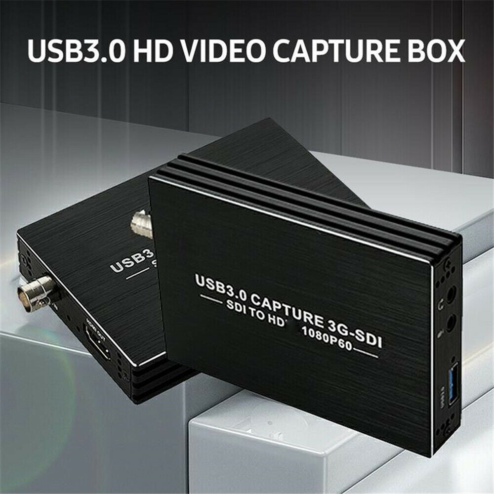 USB3.0 HD 1080P 3G-SDI to HDMI-Compatible Video Capture Card Adapter Converter