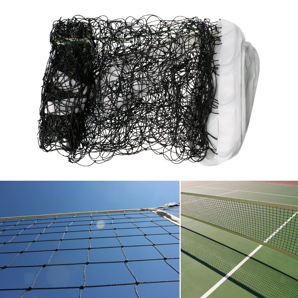 prettyia Standard Outdoor Indoor Beach Volleyball Net Replacment with Bag