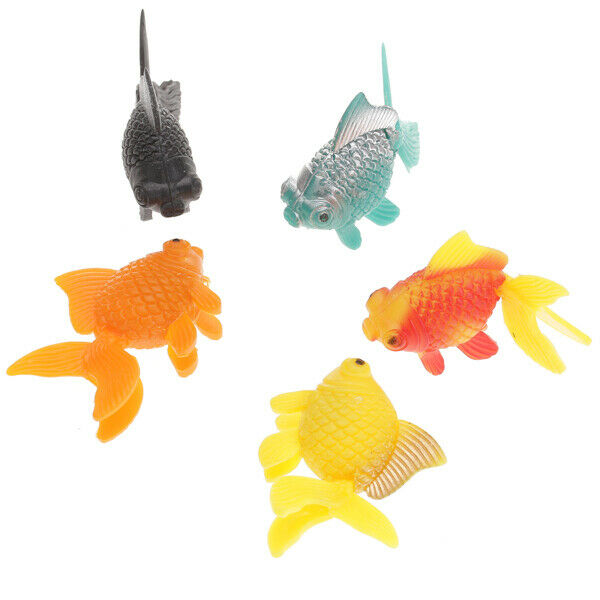 20Pcs Aquarium Fish Tank Artificial Floating Swimming Fish MultI-Color Ornament