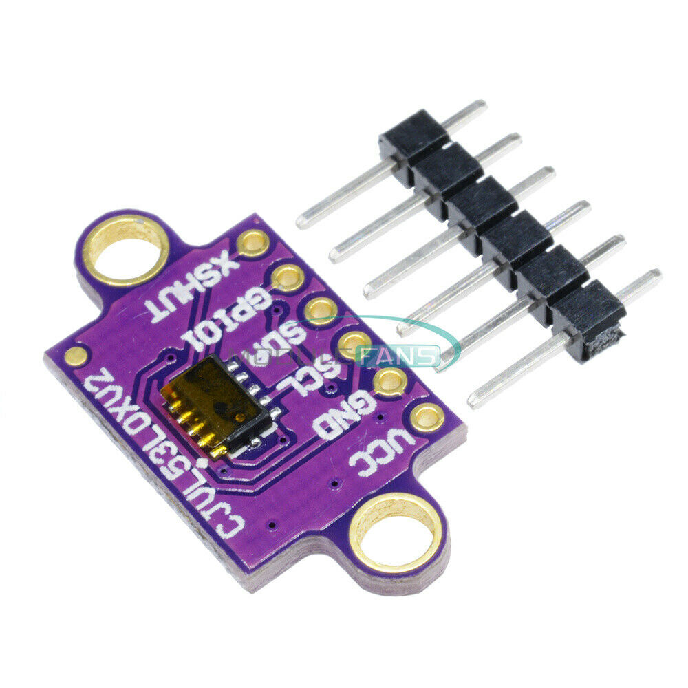 5PCS GY-VL53L0XV2 VL53L0X Time-of-Flight Distance Sensor Breakout Module