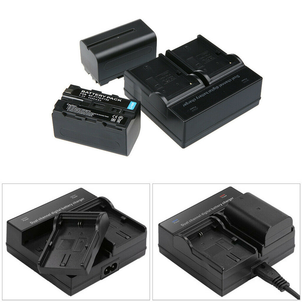Dual Slot EN-EL15 EN-EL155e Battery Charging Charger Station for Nikon D750