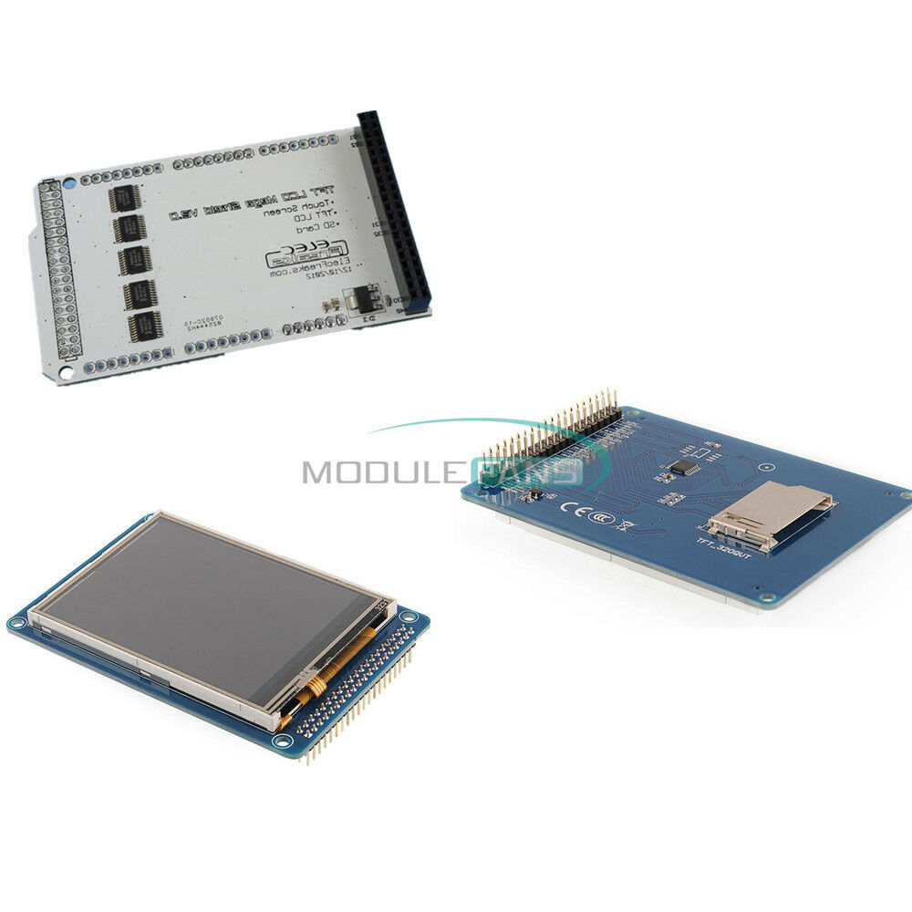 3.2" TFT LCD Module Touch Panel +TFT 3.2" LCD Shield Expansion Board For Arduino