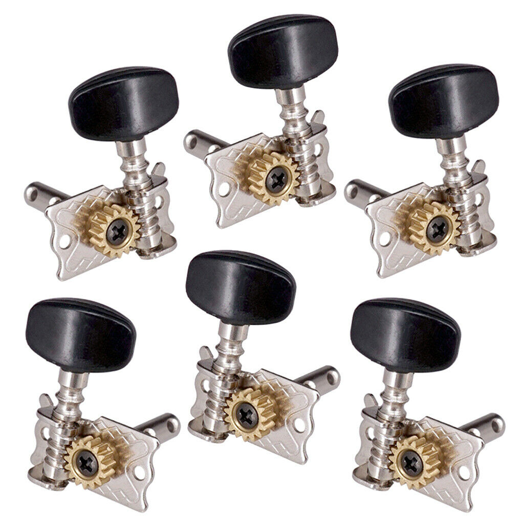 Set of 6 3L3R Acoustic Guitar Tuners Tuning Pegs Machine Heads Accessories