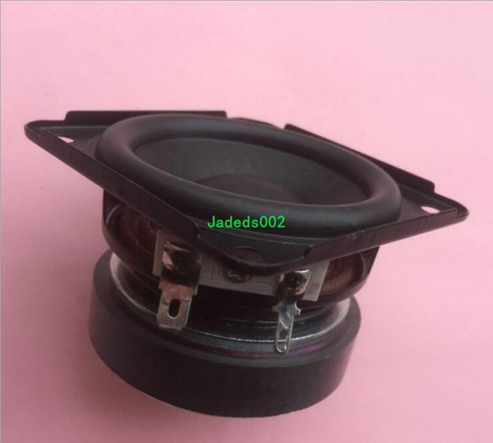 2pcs 2.75"inch 4Ω 10W Full-range speaker loudspeaker 4ohm audio Part Rubber edge