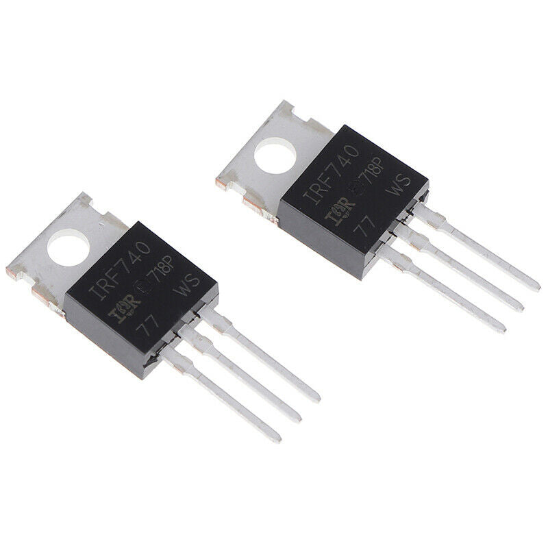10 pcs IRF740PBF 10A / 400V Series TO-220 Field Effect TubefaPTUKTPUKK Pb
