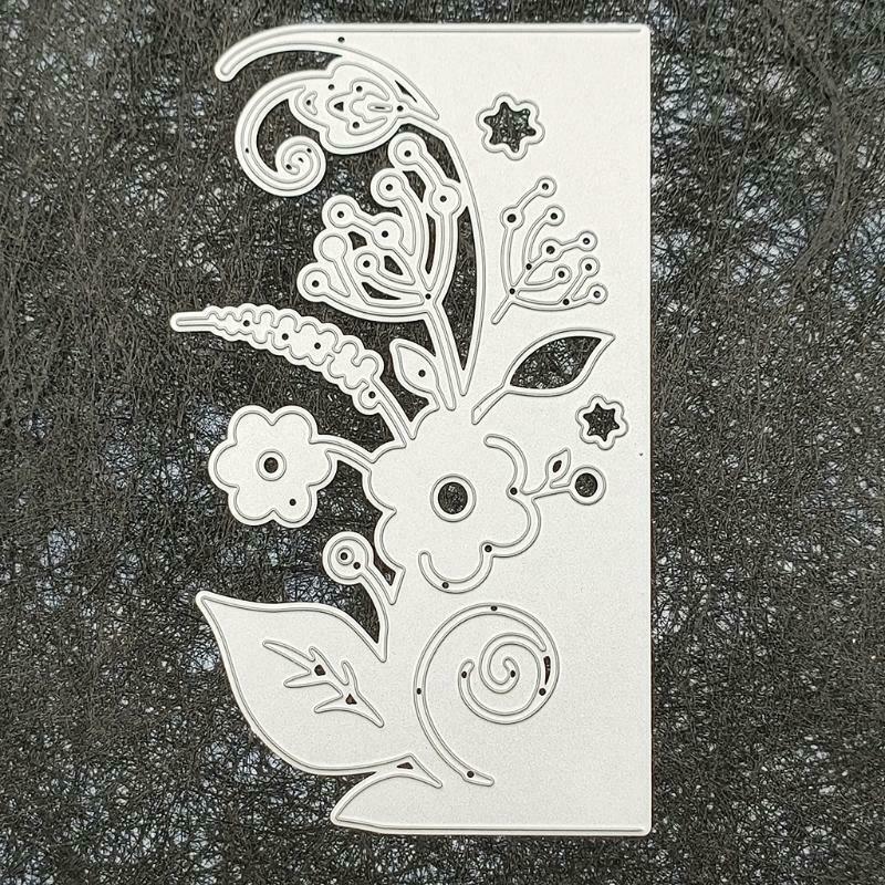 Flower Vine Metal Cutting Die Stencil DIY Scrapbooking Album Paper Card Template