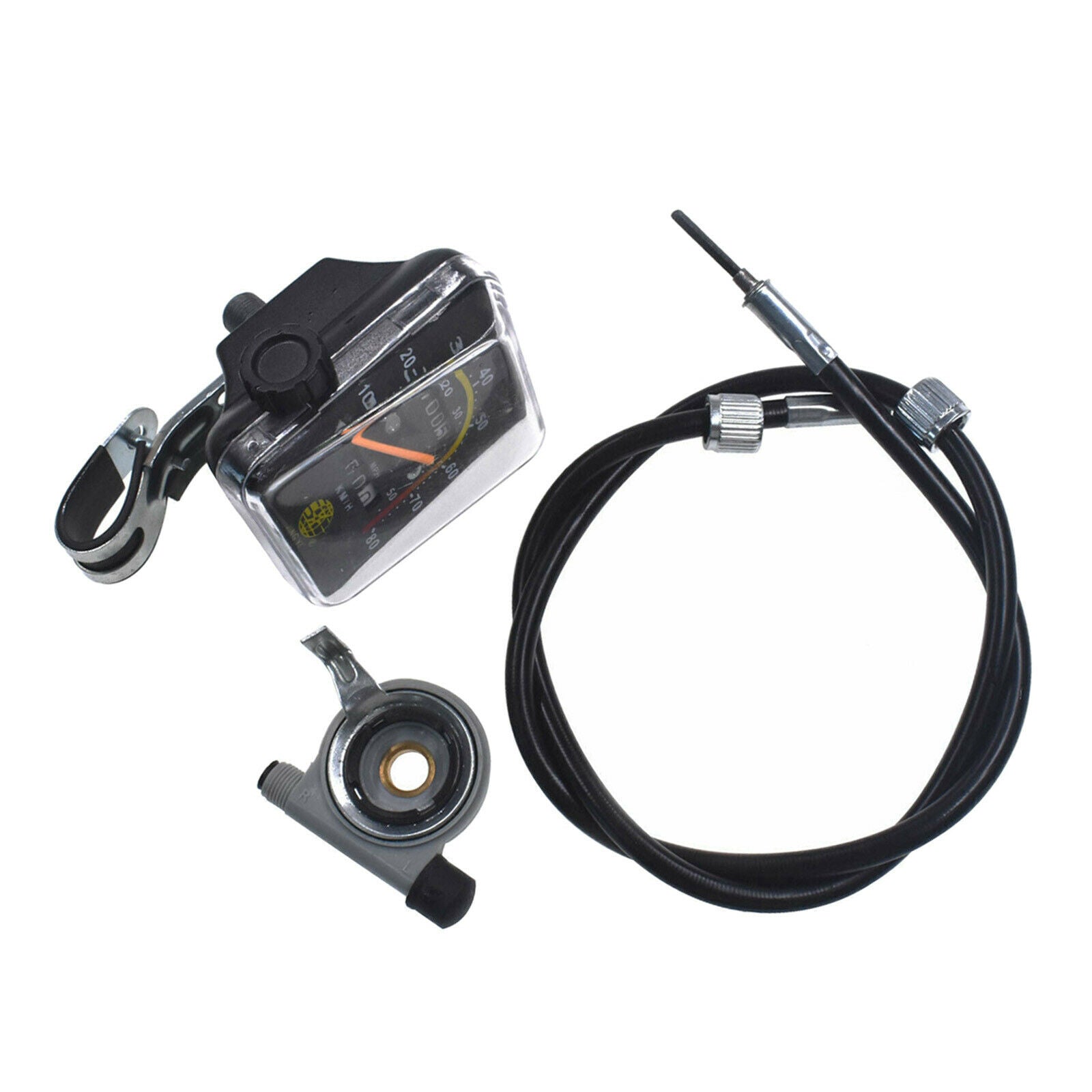Bike Speedometer Mechanical Bicycle Computer Odometer Cyclocomputer