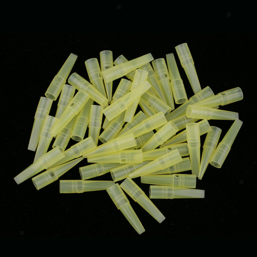 Lot 50pcs Disposable Tattoo Tips Needle Nozzle Tattoo Tubes Tattoo Supply 7F