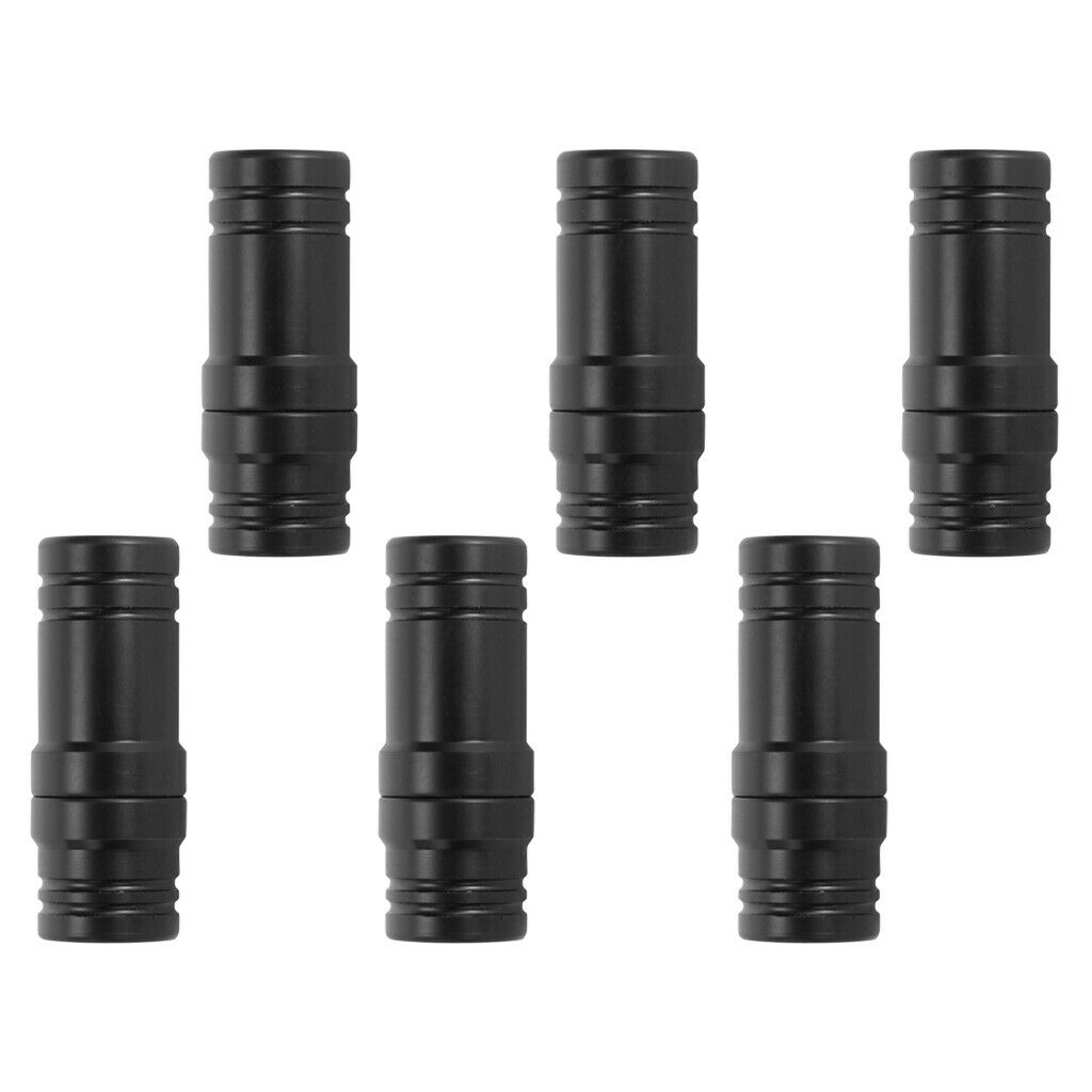 6x Plastic Billiard Stick Joint Protectors Durable Joint   5/16x18 Covers Tool