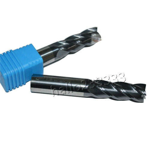 1PC HRC45° φ12×150×4F 150mm Carbide Tungsten Milling Cutter End Milling cutter