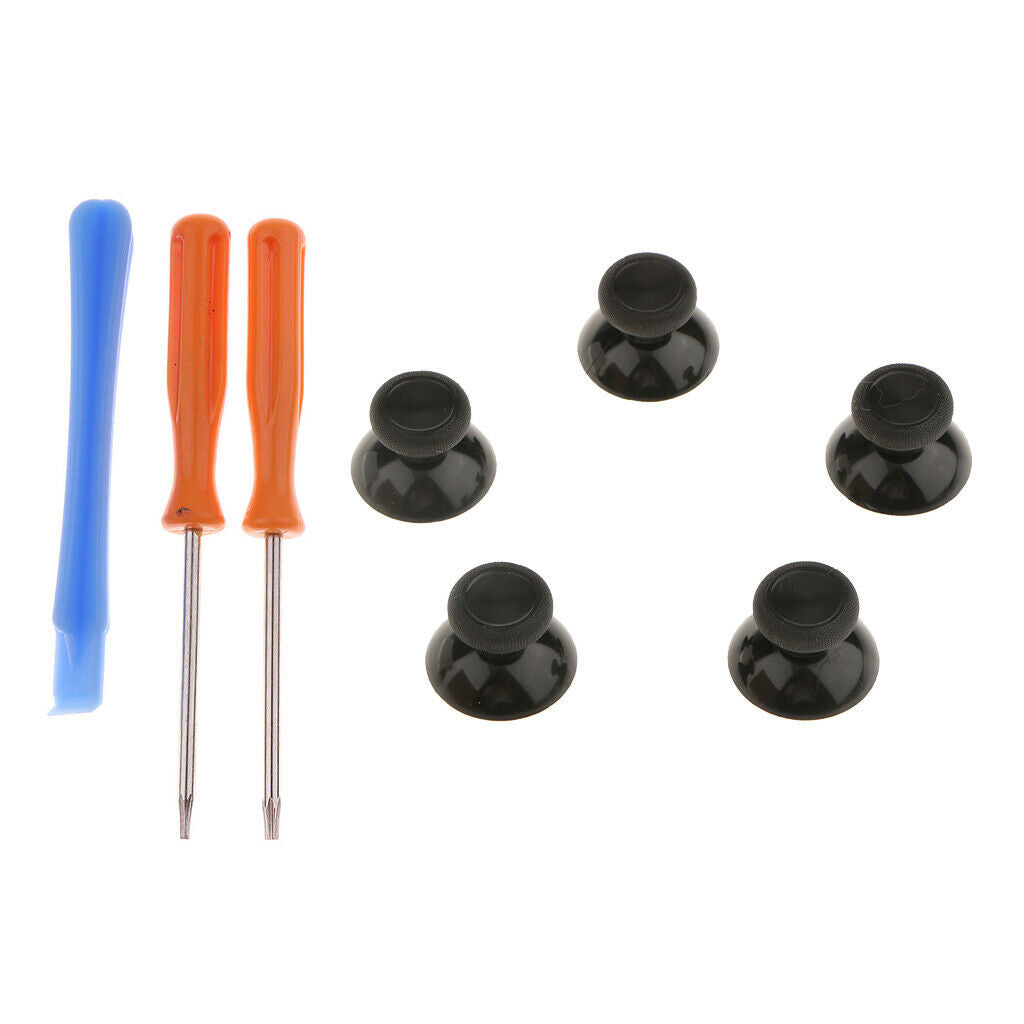 Grip Analog Caps Joystick Protector Cover with Screwdrivers Kit for   One