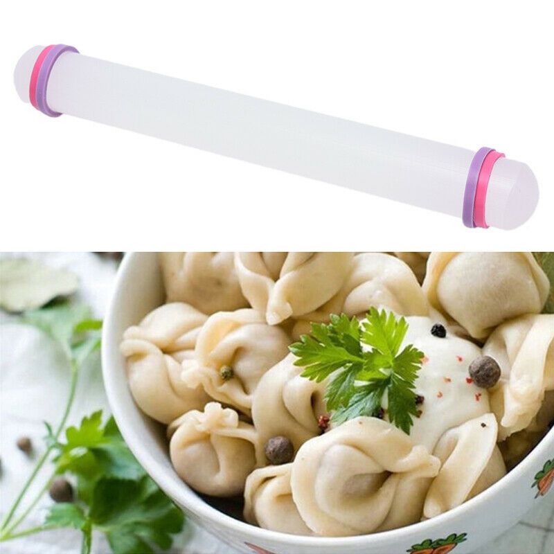 23cm Kitchen Rolled Fondant Tools Silicone Rolling Pin Cupcake Decorating.l8