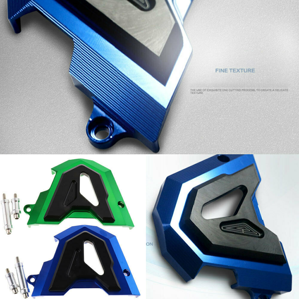 Front Sprocket Engine Chain Protector for Kawasaki Ninja 250 Z250  Blue