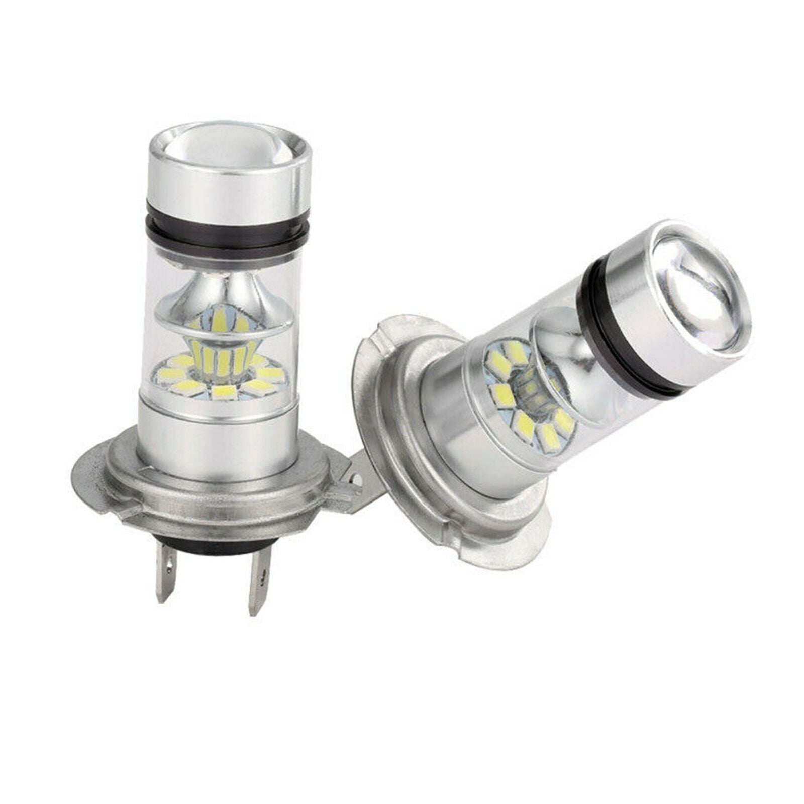 2x H7 Led Headlight Kit 6000k Xenon White Long Distance Low Beam Bulbs Car Bulbs