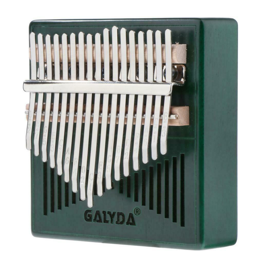 2020 New Kalimba 17 Key Thumb Piano Mbira w/ Velvet Bag Learning Booklet