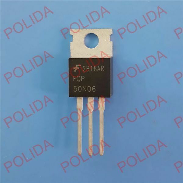 10PCS MOSFET Transistor FAIRCHILD TO-220 FQP50N06 50N06