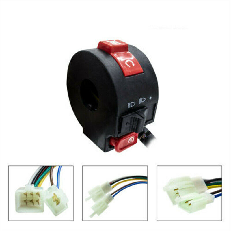 7/8'' 22mm Kill Light Starter Switch For 50cc-250cc QUAD ATV Dirt Bike Pit Pro
