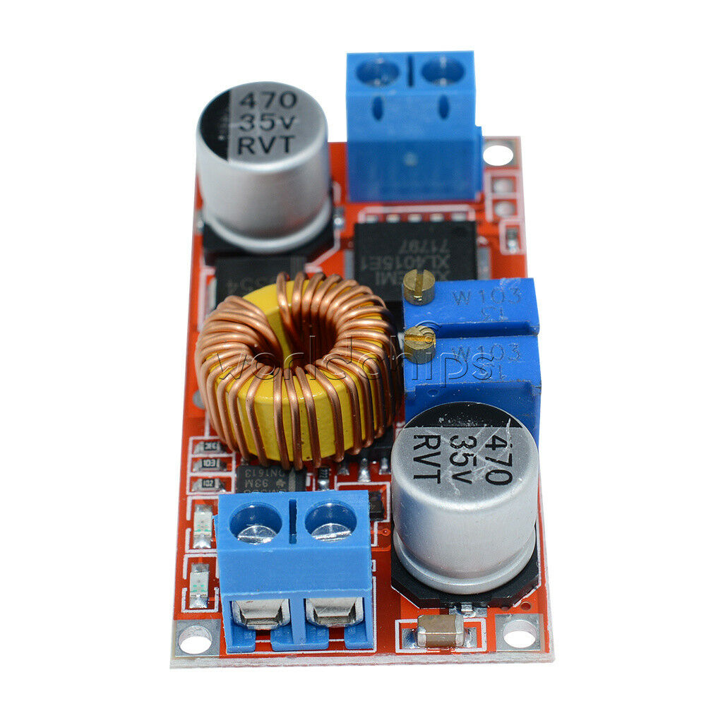 5PCS XL4015 CC CV 5A Step down 5-32V to 0.8-30V Power Supply Charger Buck Module
