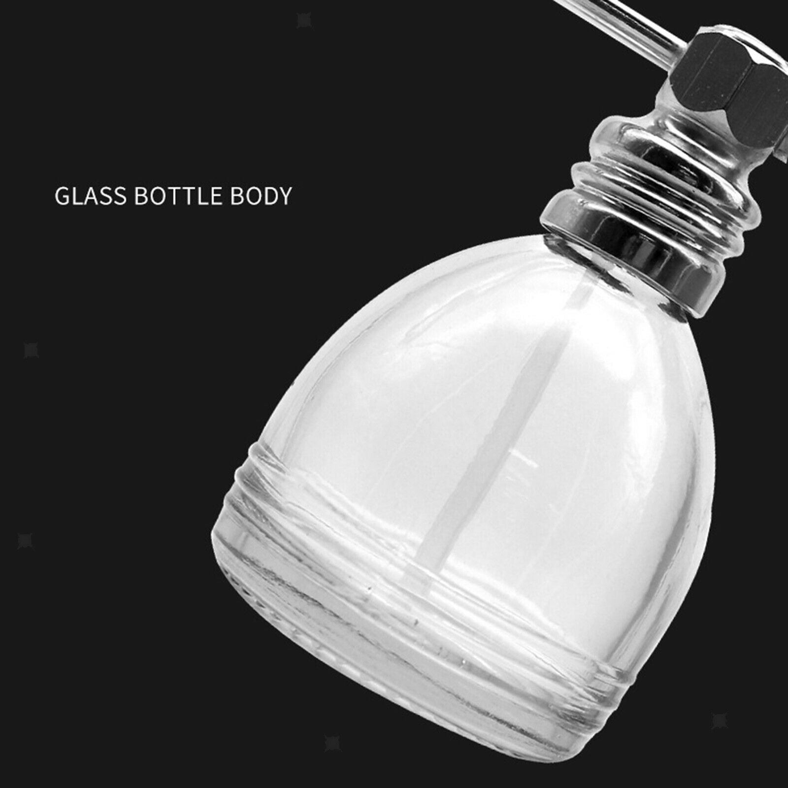 Refillable Powder Blower Puffer Barbers Men's Aftershave Lotion Bottle